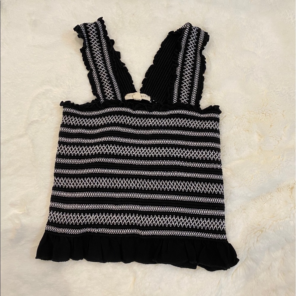 LA Hearts Black Cropped Tank